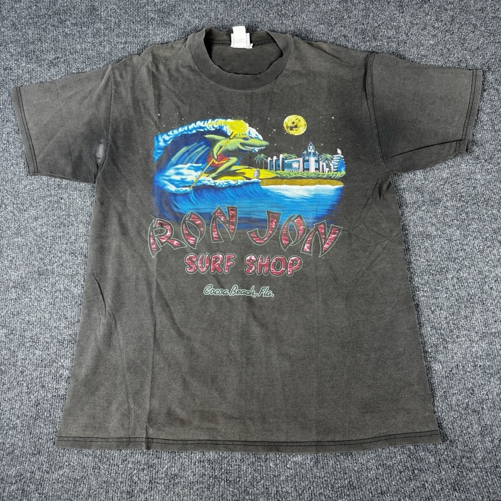 Vintage 90's Ron Jon Surf Shop Cocoa Beach FL Shirt Large USA
